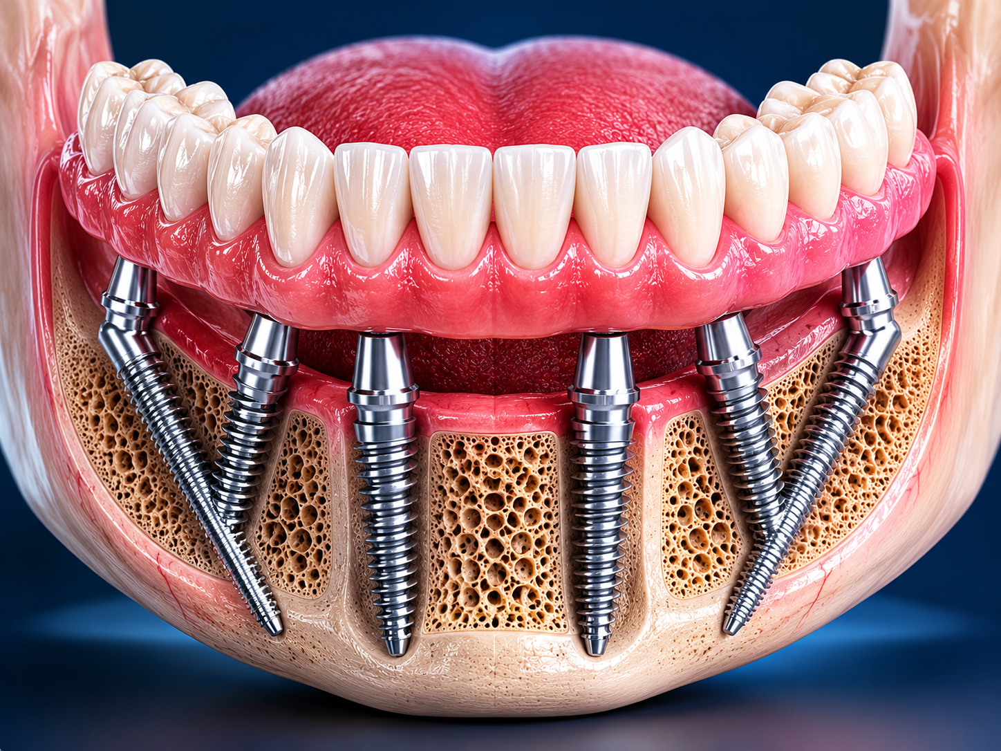 Child at dental clinic smiling